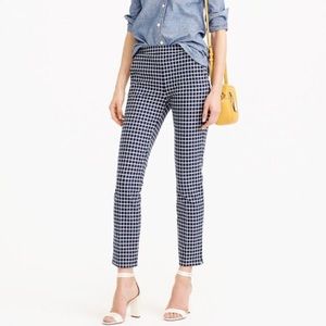 Jcrew Martie Window Pane Pant